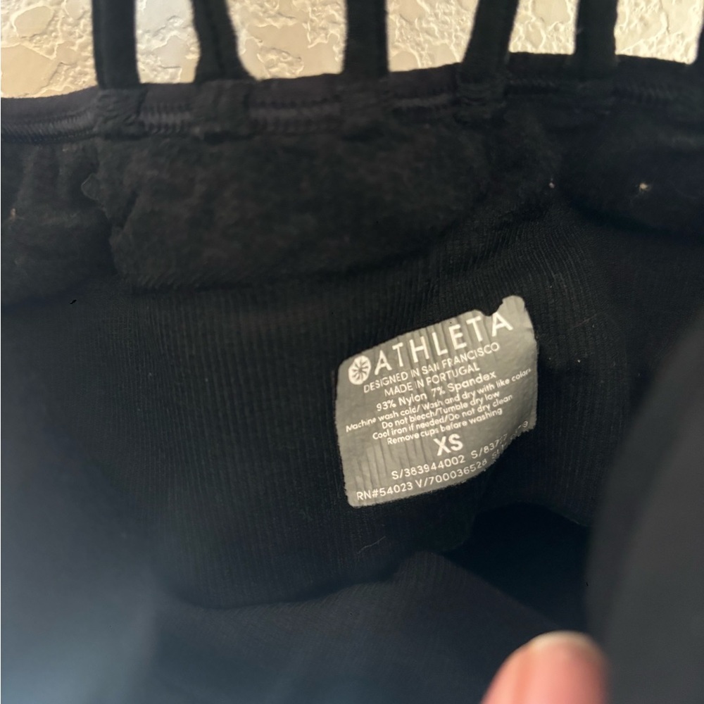 Athleta Classic Black Leggings XS